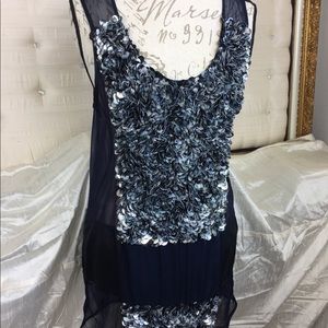 All saints heavily embellished top/dress